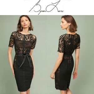 *Byron Lars Black Lace Charimissa Dress*